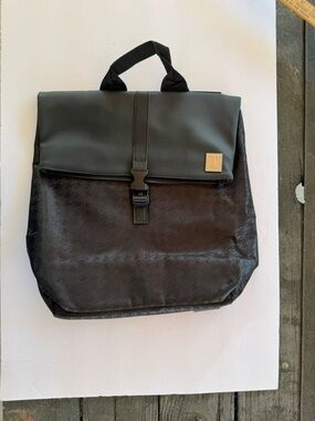 Targus Roll Top Laptop Backpack Black Water Resistant 15” 16” Computer Bag